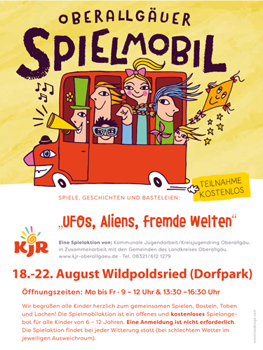 Spielmobil in Wildpoldsried Spielmobil in Wildpoldsried